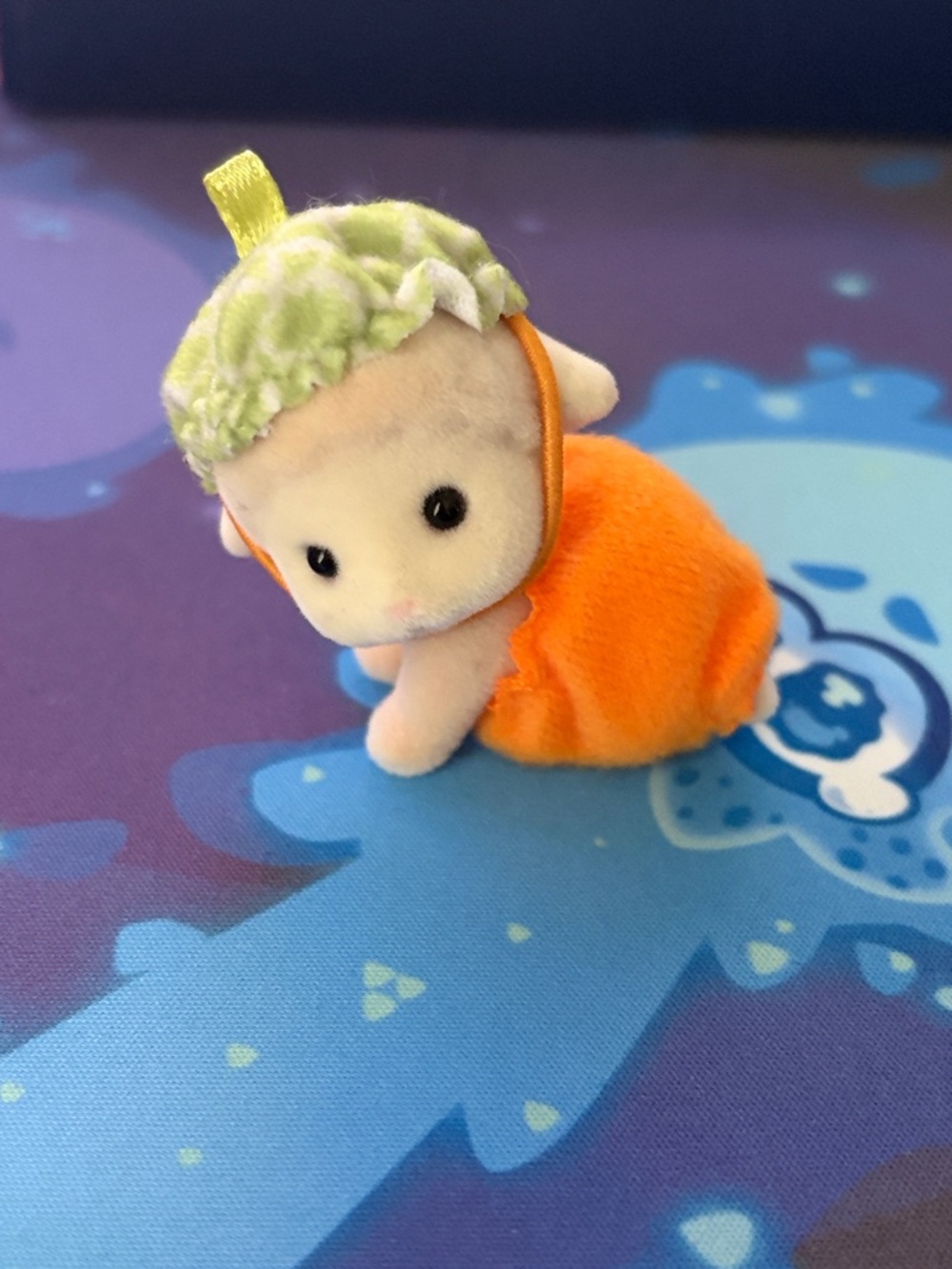 Plush Small Pet Orange Acorn Costume Toy